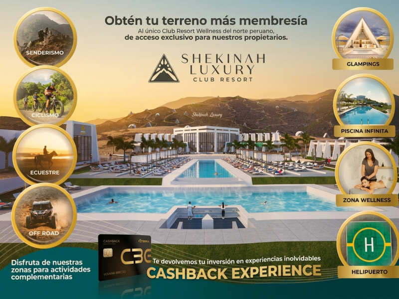 Terrenos para casa de campo de lujo desde 300m² - Shekinah Luxury